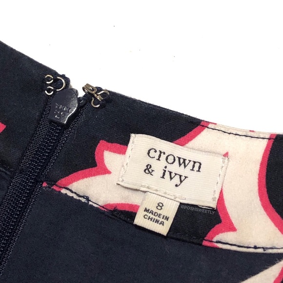 Printed Sheath Dress - Picture 7 of 8